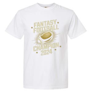 Fantasy Football 2024 Champion Fantasy Football Garment-Dyed Heavyweight T-Shirt