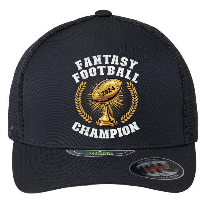 Fantasy Football 2024 Champion Draft Fantasy Football Champ Flexfit Unipanel Trucker Cap