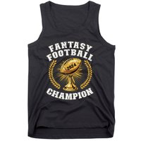 Fantasy Football 2024 Champion Draft Fantasy Football Champ Tank Top