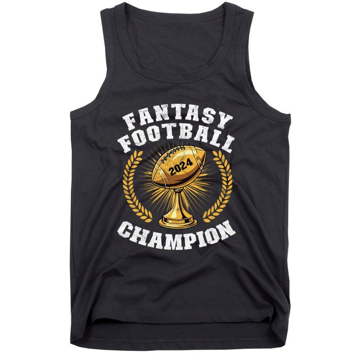 Fantasy Football 2024 Champion Draft Fantasy Football Champ Tank Top