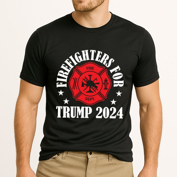 Firefighters For 2024 Emblem Performance Shirt