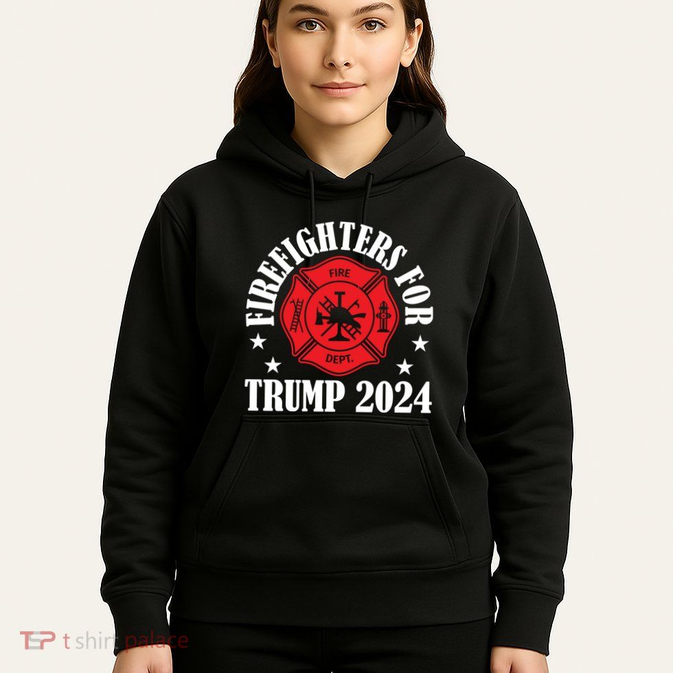 Firefighters For 2024 Emblem Hoodie