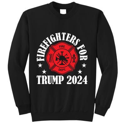 Firefighters For 2024 Emblem Sweatshirt
