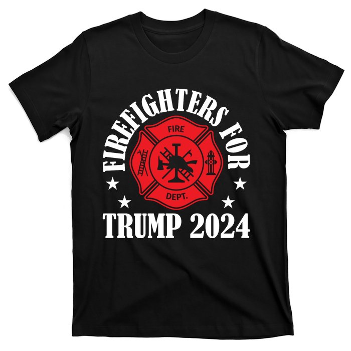 Firefighters For 2024 Emblem T-Shirt