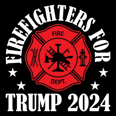 Firefighters For 2024 Emblem T-Shirt
