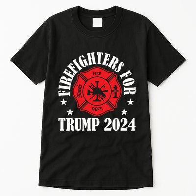 Firefighters For 2024 Emblem Tall T-Shirt