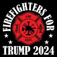 Firefighters For 2024 Emblem Button