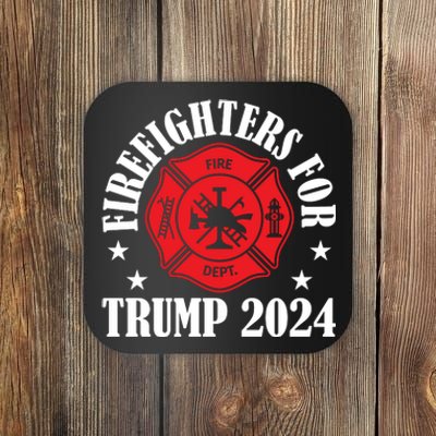 Firefighters For 2024 Emblem Coaster