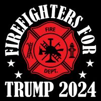 Firefighters For 2024 Emblem 16 in Basic Backpack