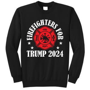 Firefighters For 2024 Emblem Tall Sweatshirt