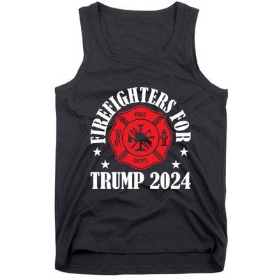 Firefighters For 2024 Emblem Tank Top