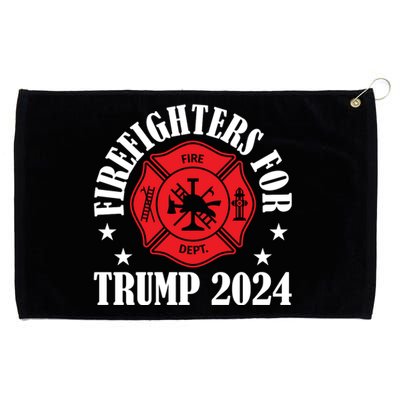 Firefighters For 2024 Emblem Grommeted Golf Towel