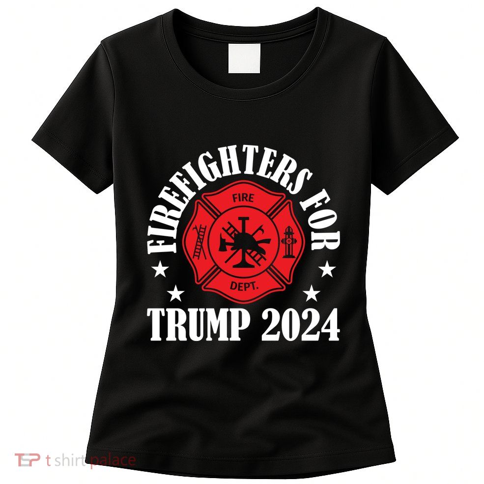 Firefighters For 2024 Emblem Womens T-Shirt