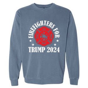 Firefighters For 2024 Emblem Garment-Dyed Sweatshirt