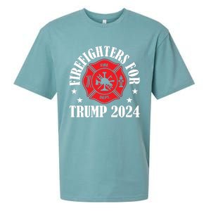 Firefighters For 2024 Emblem Sueded Cloud Jersey T-Shirt