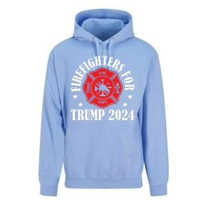 Firefighters For 2024 Emblem Unisex Surf Hoodie