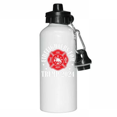 Firefighters For 2024 Emblem Aluminum Water Bottle