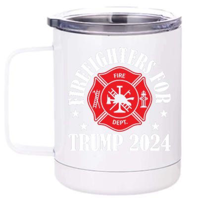 Firefighters For 2024 Emblem 12 oz Stainless Steel Tumbler Cup