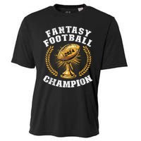 Fantasy Football 2024 Champion Draft Fantasy Football Champ Cooling Performance Crew T-Shirt