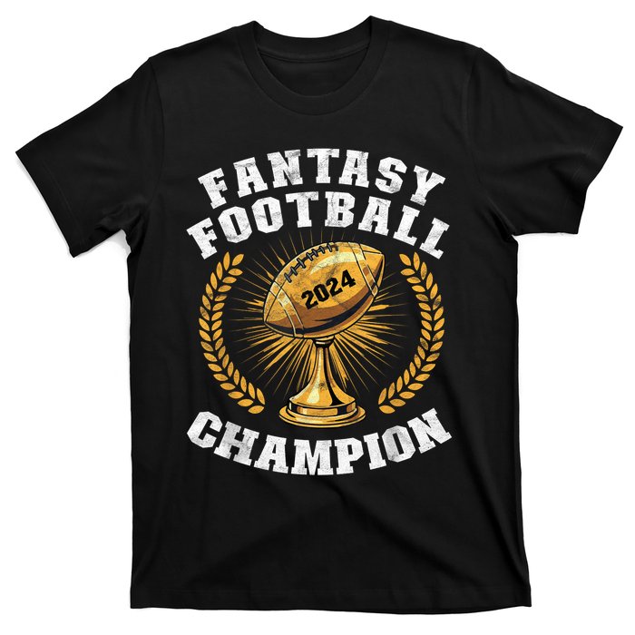 Fantasy Football 2024 Champion Draft Fantasy Football Champ T-Shirt