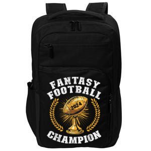 Fantasy Football 2024 Champion Draft Fantasy Football Champ Impact Tech Backpack