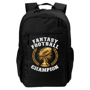 Fantasy Football 2024 Champion Draft Fantasy Football Champ Daily Commute Backpack