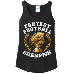 Fantasy Football 2024 Champion Draft Fantasy Football Champ Ladies Essential Tank