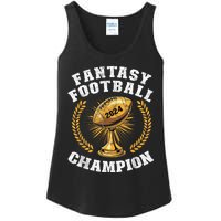 Fantasy Football 2024 Champion Draft Fantasy Football Champ Ladies Essential Tank