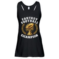 Fantasy Football 2024 Champion Draft Fantasy Football Champ Ladies Essential Flowy Tank