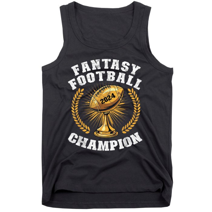 Fantasy Football 2024 Champion Draft Fantasy Football Champ Tank Top