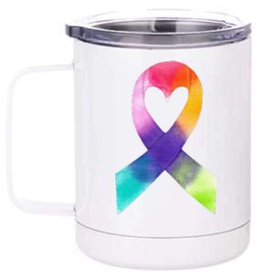 Funny February 4th World Cancer Day Awareness 12 oz Stainless Steel Tumbler Cup