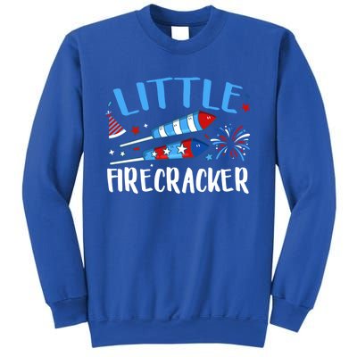 Fireworks Firecrackers 4th Of July Birthday Decorations Cool Gift Sweatshirt