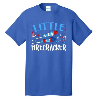 Fireworks Firecrackers 4th Of July Birthday Decorations Cool Gift Tall T-Shirt