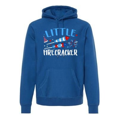 Fireworks Firecrackers 4th Of July Birthday Decorations Cool Gift Premium Hoodie