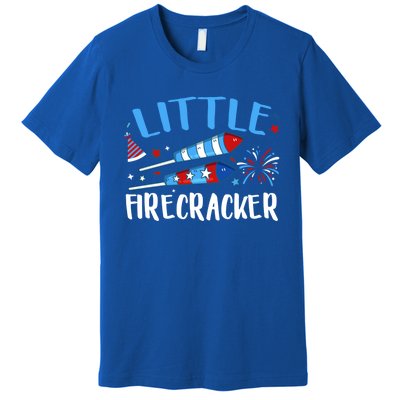 Fireworks Firecrackers 4th Of July Birthday Decorations Cool Gift Premium T-Shirt