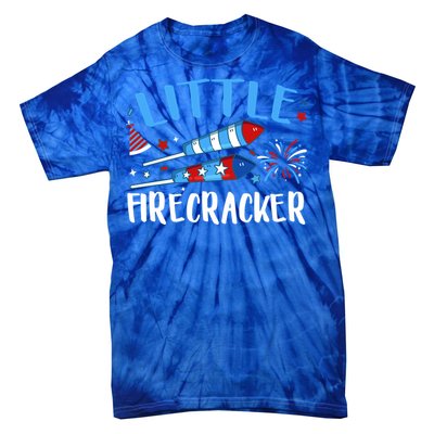 Fireworks Firecrackers 4th Of July Birthday Decorations Cool Gift Tie-Dye T-Shirt