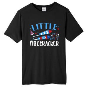 Fireworks Firecrackers 4th Of July Birthday Decorations Gift Tall Fusion ChromaSoft Performance T-Shirt