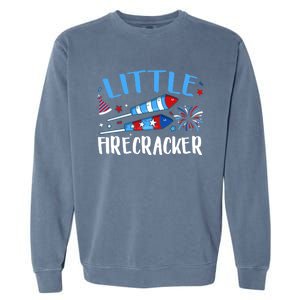 Fireworks Firecrackers 4th Of July Birthday Decorations Gift Garment-Dyed Sweatshirt