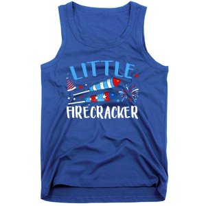 Fireworks Firecrackers 4th Of July Birthday Decorations Gift Tank Top