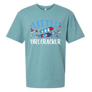 Fireworks Firecrackers 4th Of July Birthday Decorations Gift Sueded Cloud Jersey T-Shirt