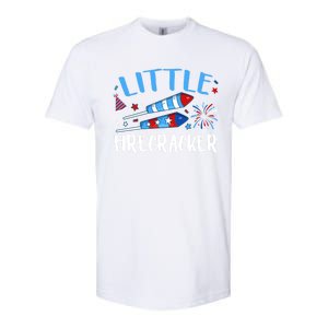 Fireworks Firecrackers 4th Of July Birthday Decorations Gift Softstyle CVC T-Shirt