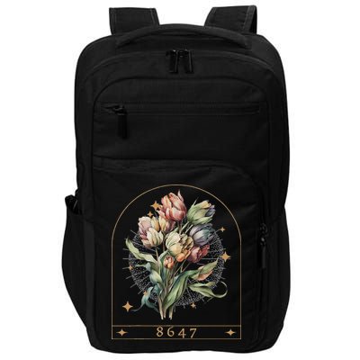 Floral Feminist 8647 Anti Trump Human Right Impact Tech Backpack