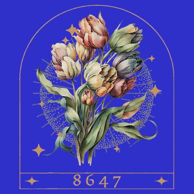 Floral Feminist 8647 Anti Trump Human Right T-Shirt