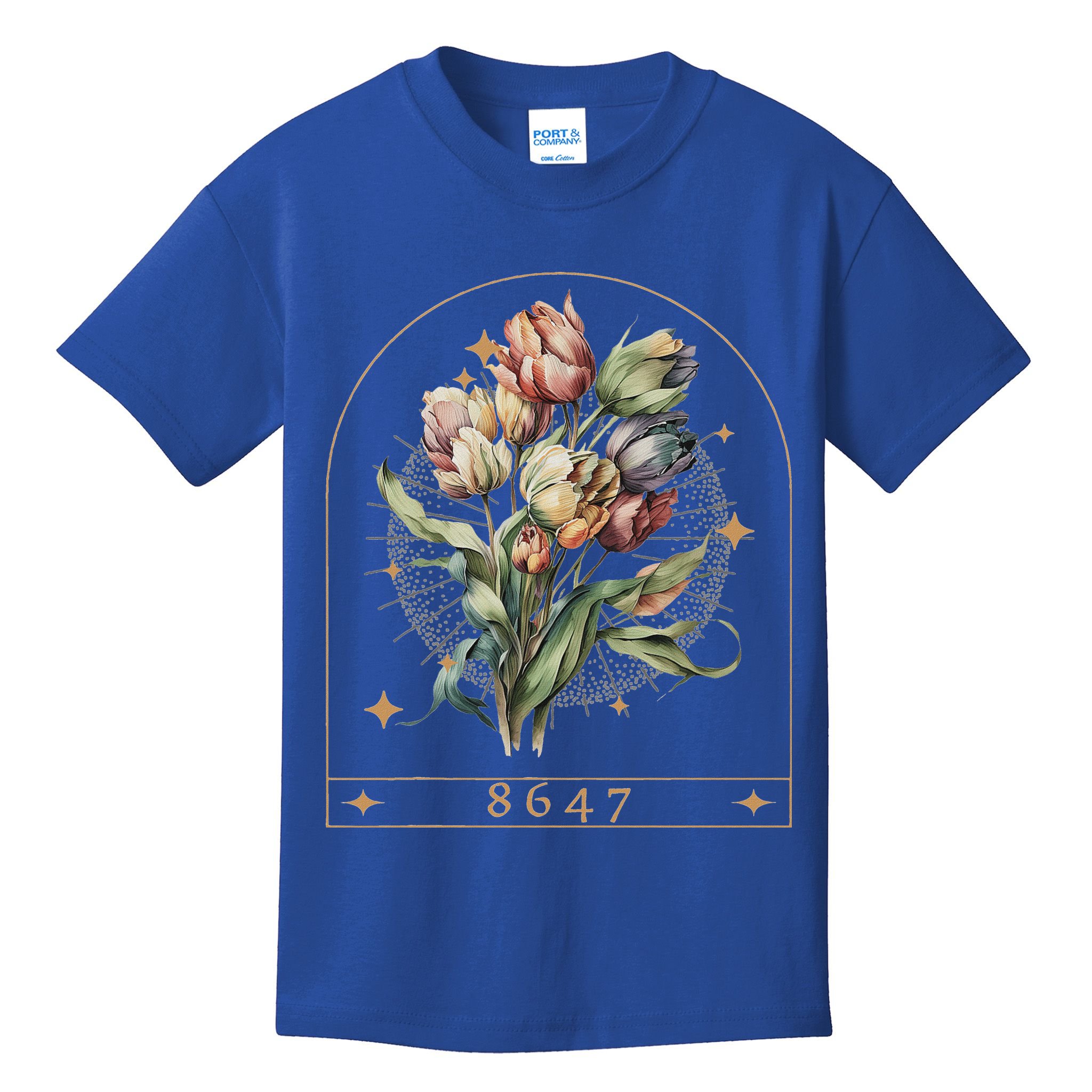 Floral Feminist 8647 Anti Trump Human Right Kids T-Shirt