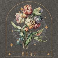 Floral Feminist 8647 Anti Trump Human Right Cotton Canvas Backpack
