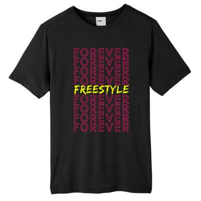 Freestyle Forever 80s Retro Concert Party Vintage Costume Tall Fusion ChromaSoft Performance T-Shirt