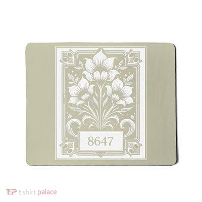 Floral Feminist 8647 Antitrump Human Rights Funny Political Gift Mousepad