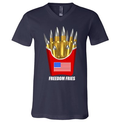 Freedom Fries V-Neck T-Shirt