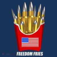 Freedom Fries Mesh Reversible Basketball Jersey Tank