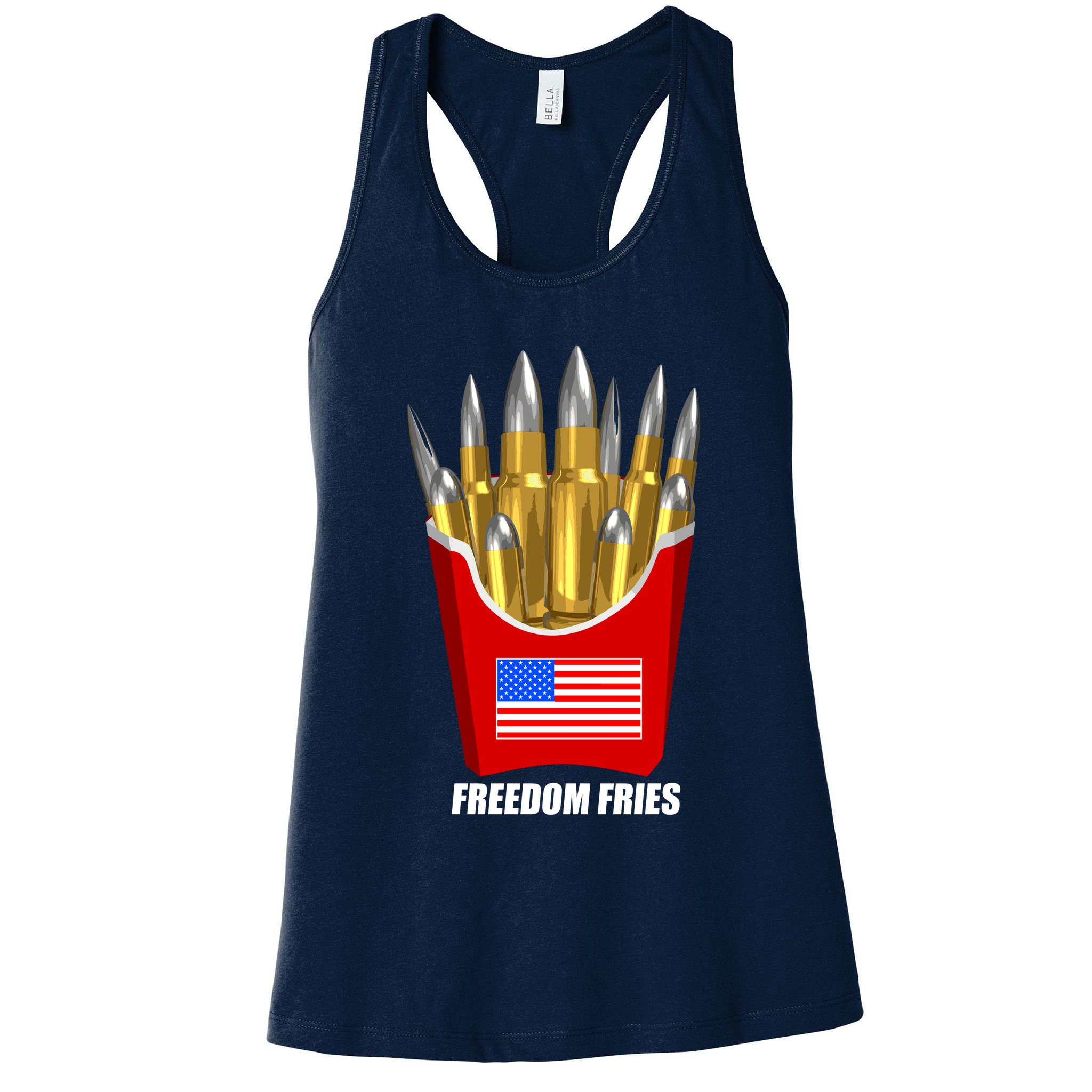 Freedom Fries Womens Tank Top